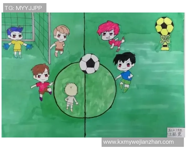 追逐绿茵梦想的童年时光我的足球梦儿童画展览